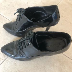 Black Patent Booties